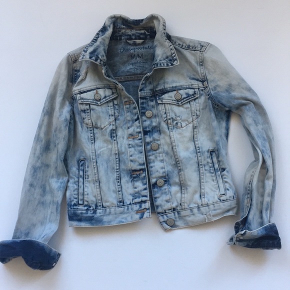 cloud wash denim jacket